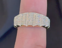 
              10K SOLID YELLOW GOLD 1.25 CARAT NATURAL DIAMONDS ENGAGEMENT RING WEDDING PINKY BAND
            