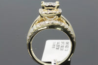 
              10K YELLOW GOLD 2.75 CARAT WOMEN REAL DIAMOND ENGAGEMENT RING WEDDING BRIDAL
            