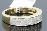 
              10K YELLOW GOLD .50 CARAT DIAMOND MEN WEDDING BAND BRIDAL ENGAGEMENT RING PINKY
            